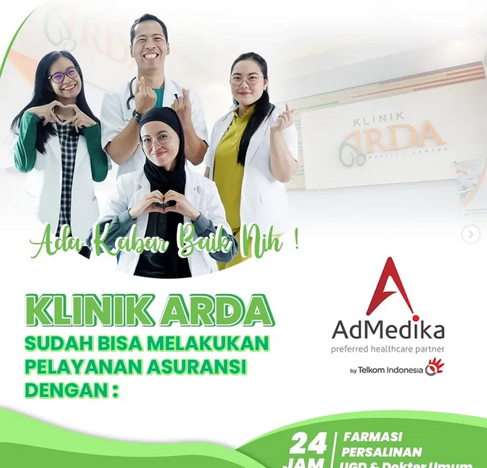 Klinik Arda — kerjasama AdMedika