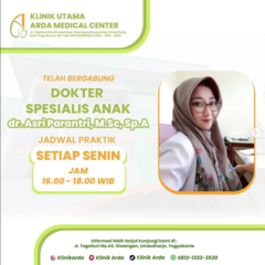 dr. Asri Parantri, M.Sc, Sp.A — Spesialis Anak